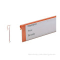 Single Channel Supermarket And Store Price Displaying Pvc Clear Plastic Label Holder 31237